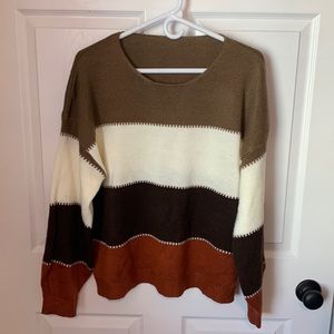 COPY - Color block sweater